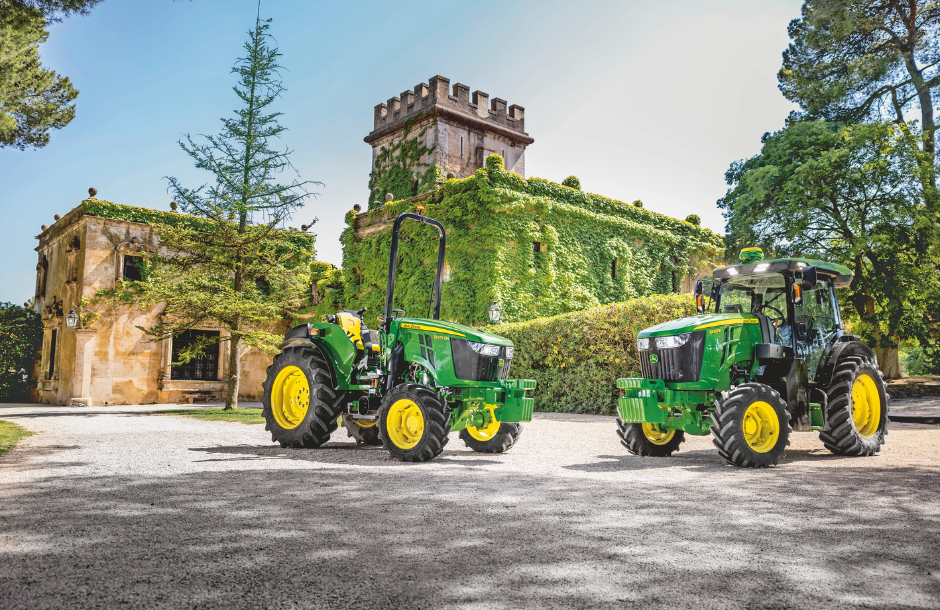 Τα τρακτέρ John Deere 5EN προσφέρουν ευέλικτη λύση για δενδροκαλλιέργειες