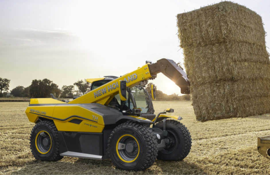 Ο υβριδικός τηλεσκοπικός φορτωτής New Holland TH Hybrid επαναπροσδιορίζει την πρακτικότητα