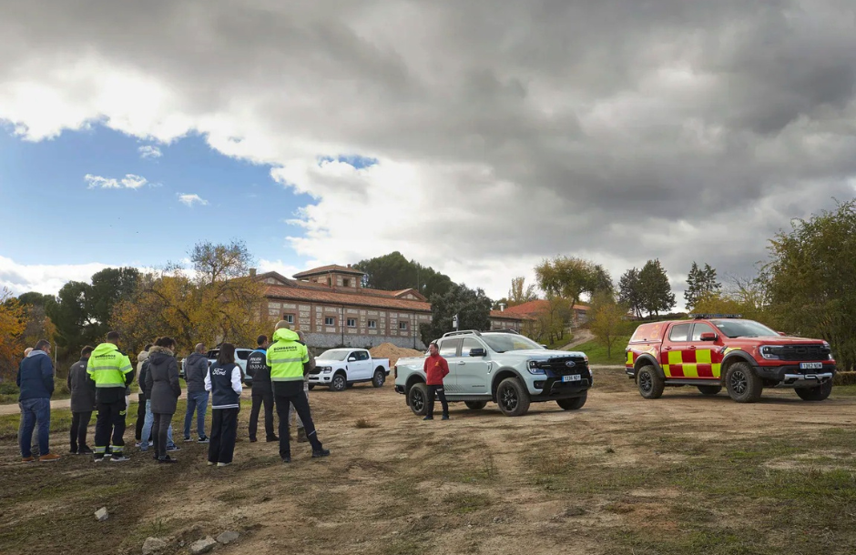 Tα Ford Ranger PHEV στο επίκεντρο επίδειξης διαχείρισης καταστάσεων έκτακτης ανάγκης στην Ισπανία