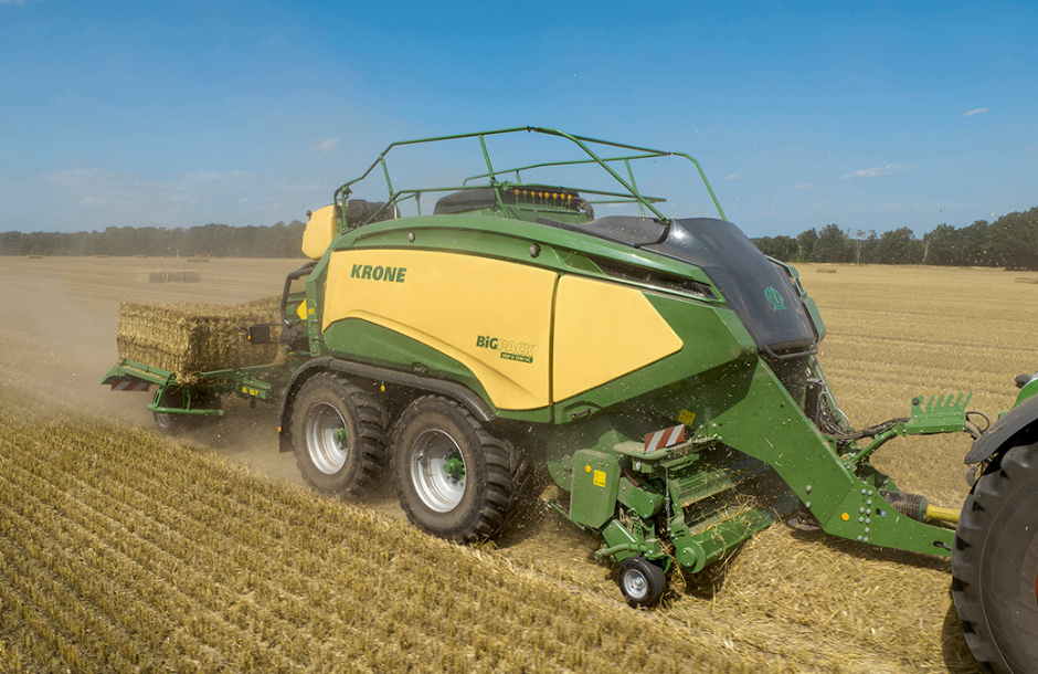 Νέα επίπεδα απόδοσης για χορτοδετικές φέρνουν οι Krone BiG Pack HDP II (VC)