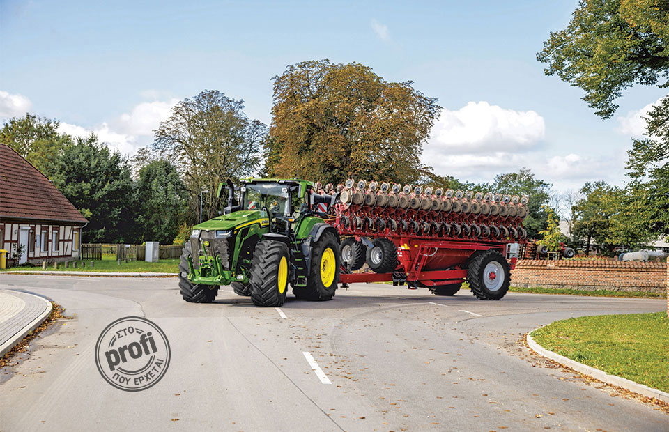 Σπάνε τα κοντέρ ισχύος τα νέα John Deere 8R/8RX