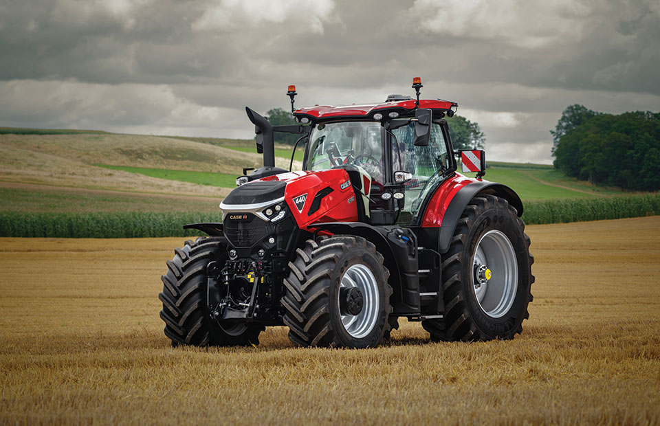 Έξτρα ισχύ και ευελιξία στις εφαρμογές επιτρέπουν τα νέα τρακτέρ Case IH Optum