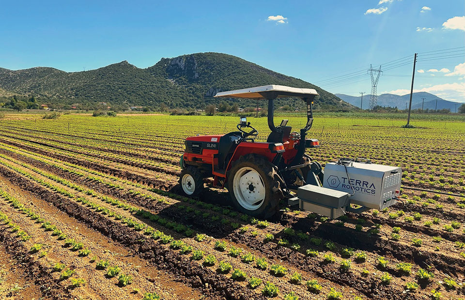 Καταπολέμηση ζιζανίων σε ποσοστό άνω του 90% υπόσχεται το Terra Weeder
