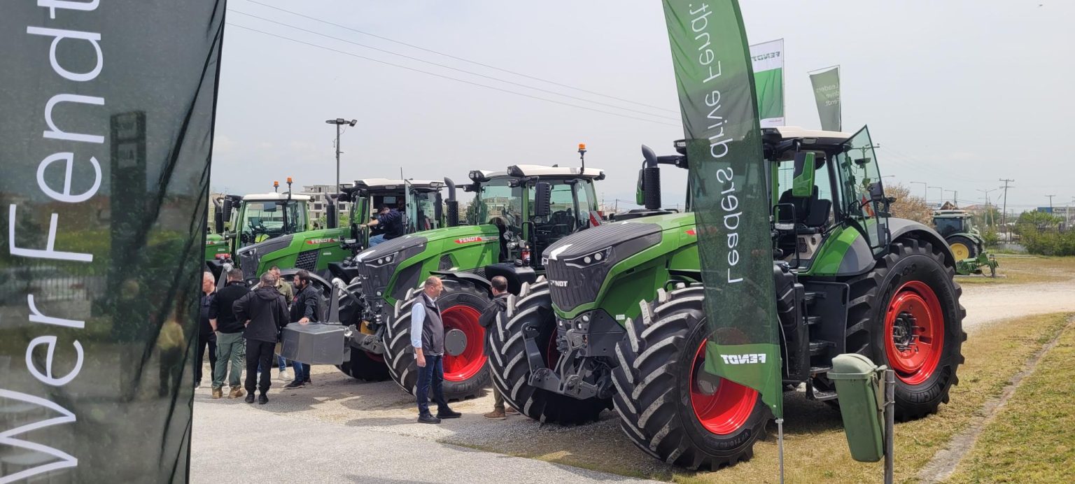 Έλαμψαν σε Roadshow στη Λάρισα τα νέα μοντέλα ελκυστήρων Vario της Fendt