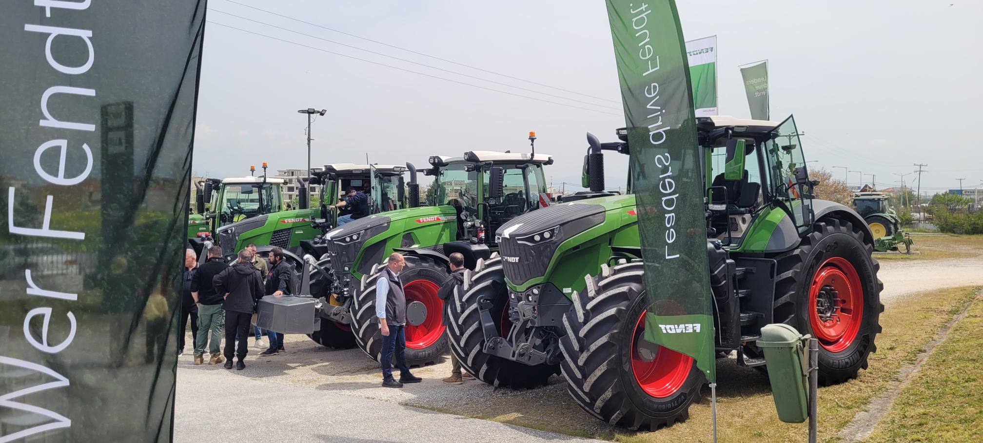 Έλαμψαν σε Roadshow στη Λάρισα τα νέα μοντέλα ελκυστήρων Vario της Fendt