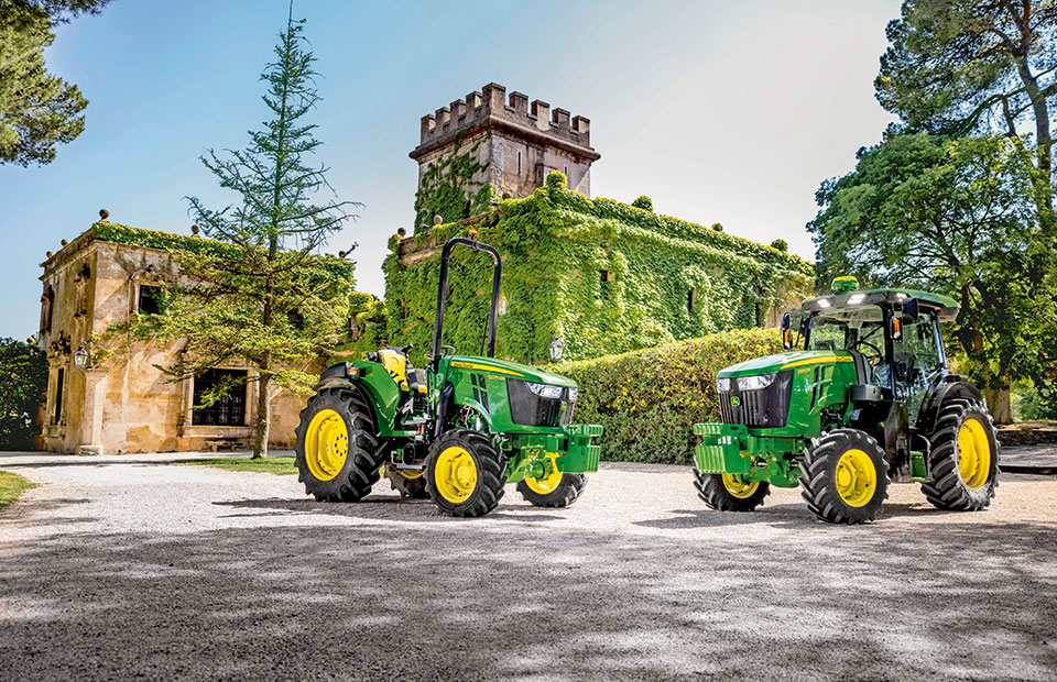 Χωρίς συμβιβασμούς τα John Deere 5EN δίνουν μεγάλες αποδόσεις ακόμα και με μικρές διαστάσεις